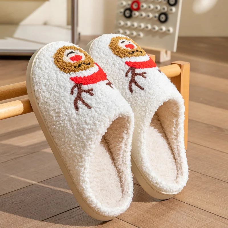Snugmas Santa & Reindeer Slippers