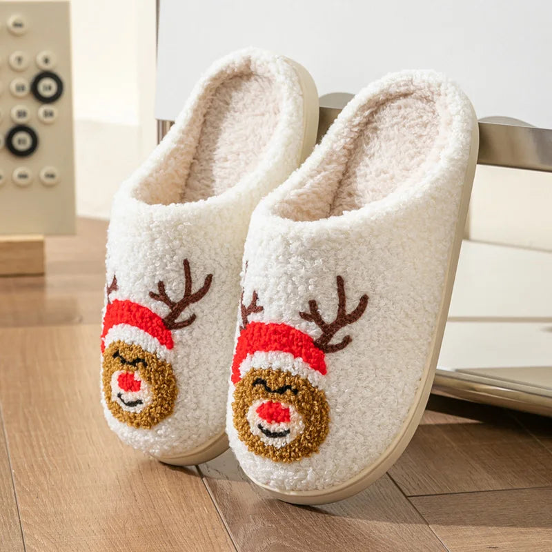 Snugmas Santa & Reindeer Slippers